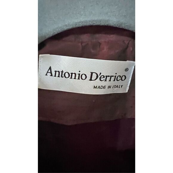 Antonio D'errico Women's Collared Button Front Short Sleeve Purple Top Size L - Picture 4 of 10